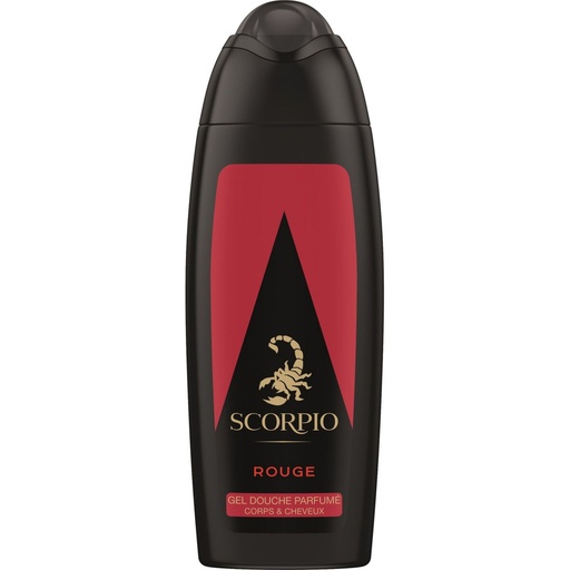 SCORPIO ROUGE GEL DOUCHE CORPS/CHEVEUX