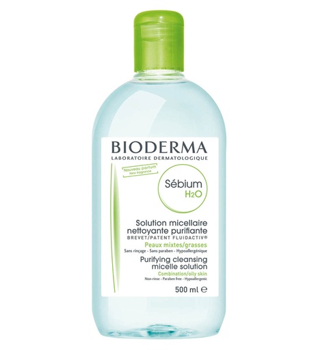 [3701129812013] BIODERMA SEBIUM H2O EAU MICELLAIRE 500ML
