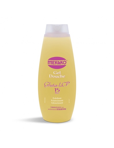 [8027881502609] MEKAKO GLUTA-LCP 15PLUS GEL DOUCHE EXFOLIANT 500ML