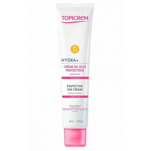 [3700281704907] TOPICREM HYDRA+ CREME JOUR PROT SPF50 40ML