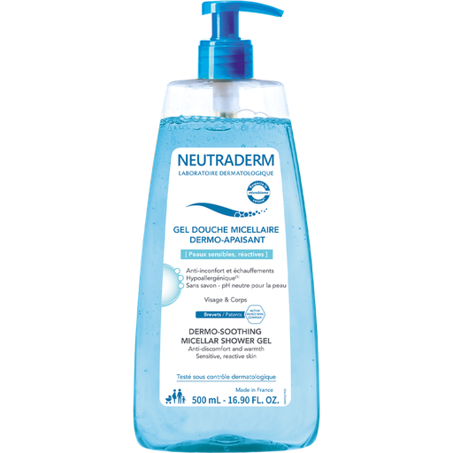 NEUTRADERM GEL DOUCHE MICELLAIRE FL/500 ML