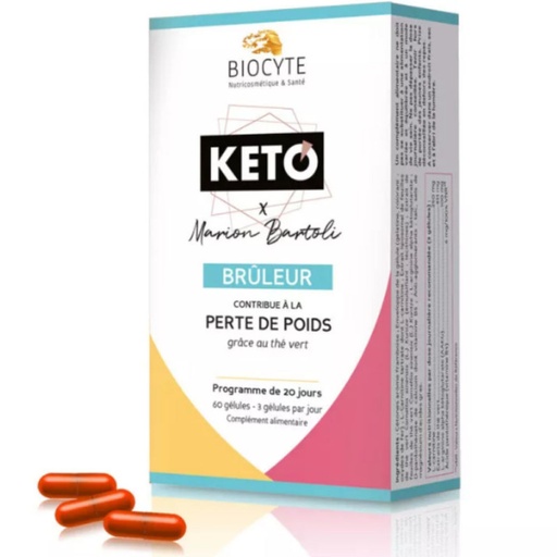 BIOCYTE KETO BRULEUR GEL B/60