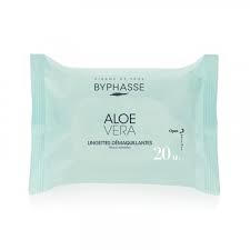BYPHASSE LINGETTES DEMAQUILLANTES ALOE