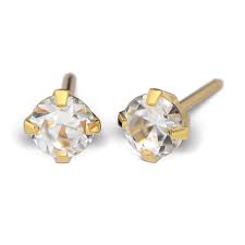 STUDEX BOUCLE TIFF 4*4MM  REF 7521-0400