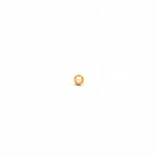 [4867565301] STUDEX BOUCLE BEZEL 2MM WHITE REF 7531-0301