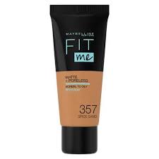 MAYBELLINE FDT FIT ME MATTE N°357 SPICE SANDT/30ML