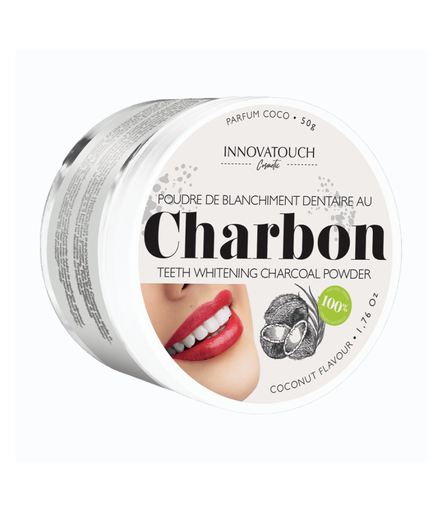 INNOVATOUCH COSM CHARBON  POUDRE BLANCHIMENT DENTAIRE COCO 50G
