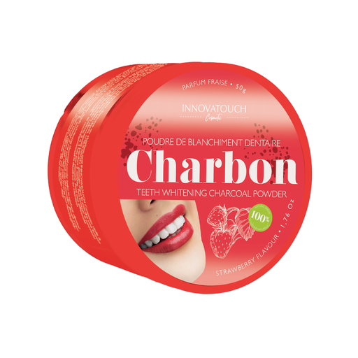 INNOVATOUCH COSM CHARBON  POUDRE BLANCHIMENT DENTAIRE FRAISE 50 G