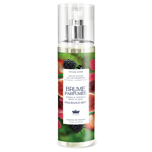 PARF PBP BRUME CORPS ET CHEVEUX FRUITS ROUGES 250 ML