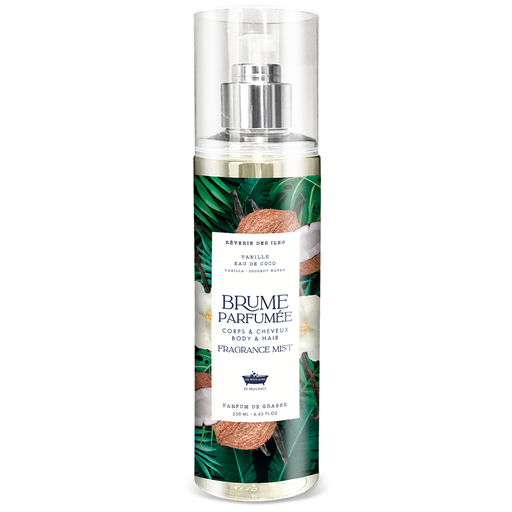PARF PBP BRUME CORPS ET CHEVEUX VANILLE/EAU DE COCO 250 ML