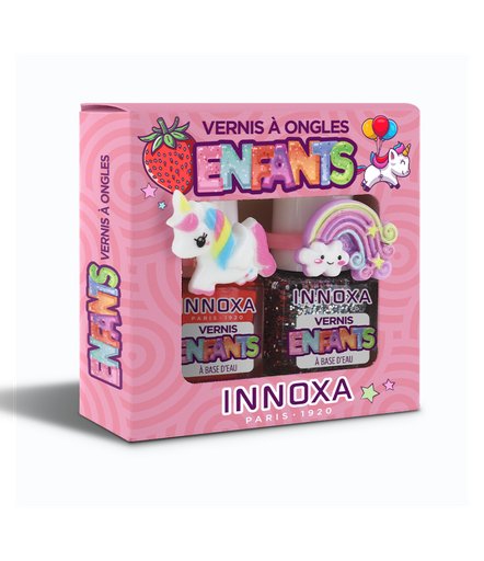 INX COFFRET VERNIS A ONGLE ENFANT LICORNE