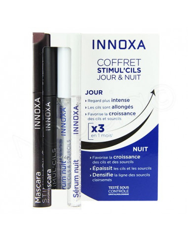 INX MASCARA STIMULCILS SERUM JOUR ET NUIT