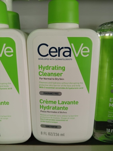 [3337875597180] CERAVE CREME LAVANTE HYDRA 236ML
