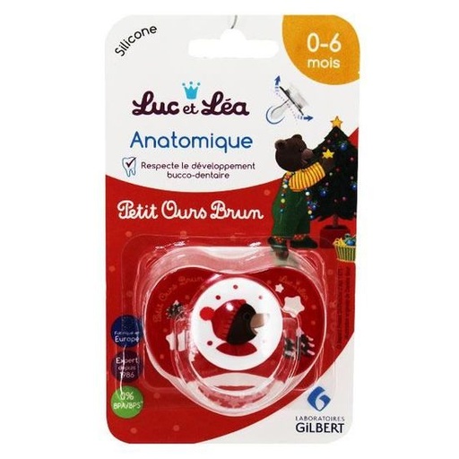 LUC&LEA SUCET OURS 6M+ PHOSPHORESCENT