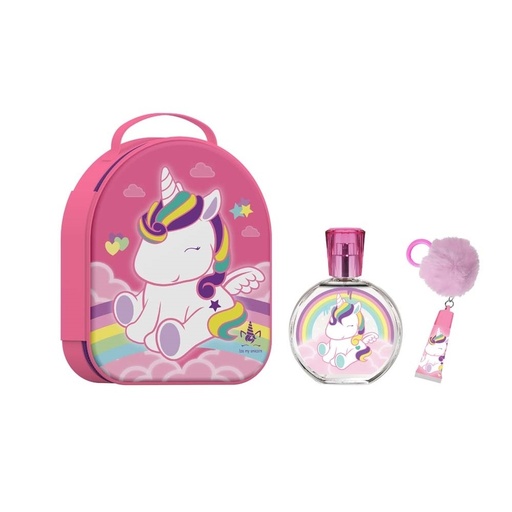 PARF DISNEY COF UNICORN ZIP CASE + EDTIOO+LGLOSS