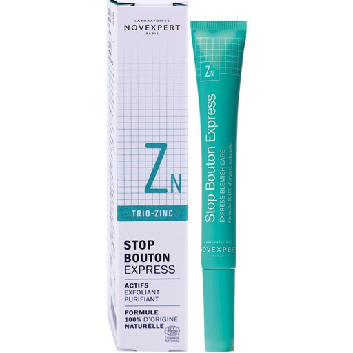NOVEXPERT TRIO ZINC STOP BOUTON 7ML