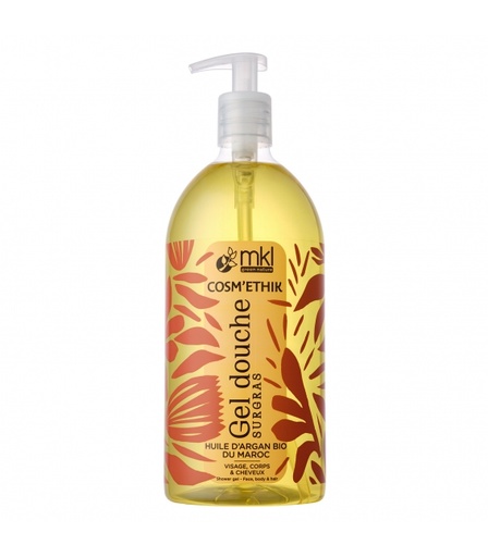 [3760162121063] MKL GEL DOUCHE HUILE ARGAN BIO COSM'ETHIK 1L