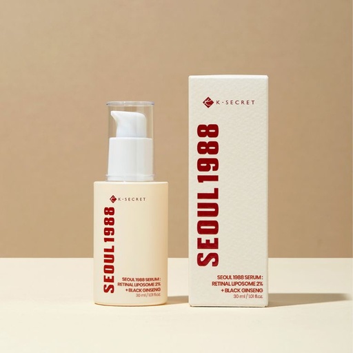[8809695240508] KSECRET-SEOUL 1988 SERUM:RETINAL LIPOSOME 2%BLACK GINSENG 30ml