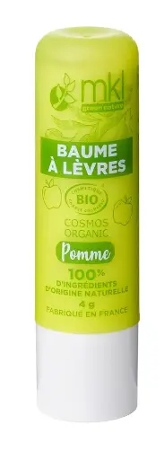 [3760162122039] MKL BAUME A LEVRES BIO POMME 4g